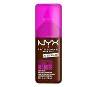 NYX Professional Makeup Make 'EM Wonder, 24H Soft Matte Foundation, Undetectable Finish, - Deep Walnut