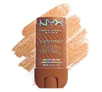 NYX Professional Makeup Highlighter, Buttermelt Stix, Glow Boosting Stix, up to 8 hour wear, Infused with Cupuacu & Coconut Butter, Moisture Rich Formula, Shade: Melt You Later
