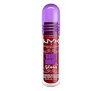 NYX Professional Makeup Holiday Gum Drop Gloss, 12-Hour Hydrating Glossy Lip Stain for Bold Juicy Color, Infused with Coconut Water & B12, Lightweight, Shade: 25 Cranberry Splash