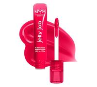 NYX Professional Makeup Jelly Job Peptide Lip Gloss, High-Shine Glassy Finish, Volumizing Peptide Complex & Cherry Oil, 16 Shimmer & Pure-Shine Shades, Shade: Cherry Jelly