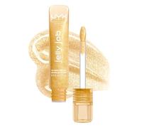 NYX Professional Makeup Jelly Job Peptide Lip Gloss, High-Shine Glassy Finish, Volumizing Peptide Complex & Cherry Oil, 16 Shimmer & Pure-Shine Shades, Shade: Glow Job