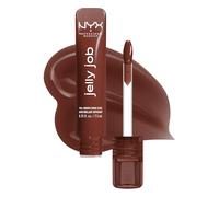 NYX Professional Makeup Jelly Job Peptide Lip Gloss, High-Shine Glassy Finish, Volumizing Peptide Complex & Cherry Oil, 16 Shimmer & Pure-Shine Shades, Shade: Jellybean