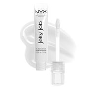 NYX Professional Makeup Jelly Job Peptide Lip Gloss, High-Shine Glassy Finish, Volumizing Peptide Complex & Cherry Oil, 16 Shimmer & Pure-Shine Shades, Shade: Just Jelly