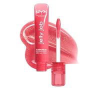 NYX Professional Makeup Jelly Job, Full-Bodied Shine Gloss, Lip-Smoothing Shine (Various Shades) - 8 Jelly Kiss'd