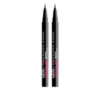 NYX Professional Makeup Lift and Snatch Brow Tint Pen Eyebrow Pen Shade 07 Brunette Smudge-Proof Transfer-Proof Up to 16 Hour Wear Non-Sticky Lamination Effect - 2 Pencils