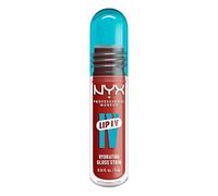 NYX Professional Makeup Lip Gloss and Lip Stain, Lip IV Hydrating Gloss Stain, Up to 12 Hour Hydration, High Pigment, Wet Shine Finish, Shade: Burst That Thang!