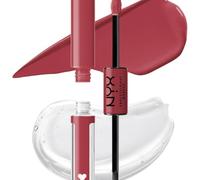 NYX Professional Makeup Lip Gloss, High Pigment, Long Lasting Lip Shine, No Transfer, Shine Loud, Glass Shine, Upto 16H Wear, Vegan Formula, Shade: 29 Movie Maker