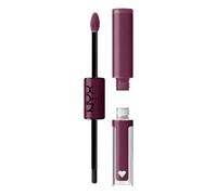 NYX Professional Makeup Lip Gloss, High Pigment, Long Lasting Lip Shine, No Transfer, Shine Loud, Glass Shine, Upto 16H Wear, Vegan Formula, Shade: Make It Work