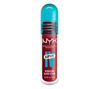 NYX Lip Gloss Professional Makeup Lip IV Lip Stain, 1-Swipe Vitamin-Infused Longwear Color, Hydrating Gloss, Up to 12HR Hydration, High Pigment, Wet Shine Finish, Vegan Korean Makeup, Berry Thirsty