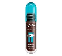 NYX Professional Makeup Lip IV Hydrating Lip Stain Gloss, Up to 12HR Hydration, High Pigment, Wet Shine Finish, Espresso Soak