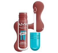 NYX Professional Makeup Lip IV Hydrating Gloss Stain, Lip Gloss, Up to 12HR Hydration, High Pigment, Wet Shine Finish, Hydra-Honey