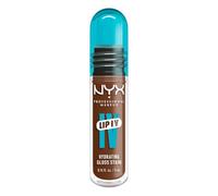 NYX Lip Gloss Professional Makeup Lip IV Lip Stain, 1-Swipe Vitamin-Infused Longwear Color, Hydrating Gloss, Up to 12HR Hydration, High Pigment, Wet Shine Finish, Vegan Formula, Splash N' Spice
