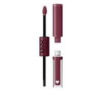 NYX Professional Makeup Lip Gloss Shine Loud Up To 16H, Never Basic | High Pigment, Long Lasting, No Transfer, Glassy Finish, Vegan Formula, High Shine, Glossy, Pigment