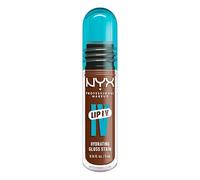 NYX Professional Makeup Lip IV Hydrating Lip Stain Gloss, Up to 12HR Hydration, High Pigment, Wet Shine Finish, Cocoa Quench!