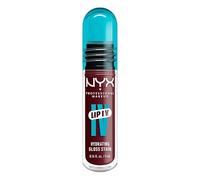 NYX Professional Makeup Lip IV Hydrating Lip Stain Gloss, Up to 12HR Hydration, High Pigment, Wet Shine Finish, Mauve N' Moist