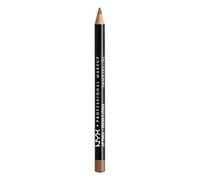 NYX Professional Makeup Lip Liner, Slim Lip Pencil, Buttery, Long-wear formula, Resists Bleeding, Matte Finish, Cruelty Free, Easy Application, Shade Brown, 1g
