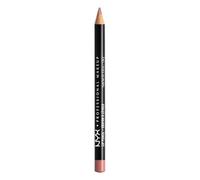 NYX Professional Makeup Lip Liner Slim Lip Pencil Long-Wear, 858 Nude Pink | Long-Wear Lip Liner, Creamy Precision Pencil, For Defined Lips, High-Shine Pairing, Easy Application