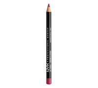 NYX Professional Makeup Slim Lip Pencil, Buttery Soft, Long-Wear Lip Liner, Creamy Precision Lip Liner for a Defined Pout, High-Shine Pairing, Shade: 808 Deeep Purple