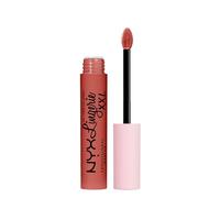 NYX Professional Makeup Lip Lingerie XXL, Long Lasting Matte Liquid Lipstick, Fuller Looking Lips, Liquid Shapewear For Your Lips, Vegan formula, Shade: 06 Peach Flirt