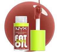 NYX Professional Makeup Lip Oil Fat Oil Lip Drip, Splash Of Cream | With Squalane, High Shine Tinted Gloss, 12hr Hydrating Lip Treatment, Non-Sticky, Vegan Formula