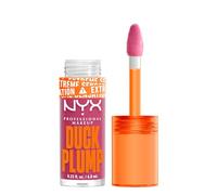 NYX Professional Makeup Lip Plumping Gloss, Intense Colour and High Pigmentation, With Extreme High Shine Finish, Infused with Spicy Ginger, Vegan Formula, Duck Plump, Pick Me Pink
