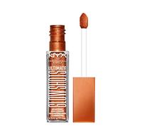 NYX Professional Makeup Liquid Eyeshadow, Long-lasting 12h Wear, No Flake & No Fallout, With Vitamin C, Ultimate Glow Shots, Wow Cacao