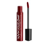 NYX PROFESSIONAL MAKEUP Liquid Suede Cream Lipstick - Cherry Skies (Deep Wine Red)