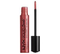 NYX PROFESSIONAL MAKEUP Liquid Suede Metallic Matte Lipstick, Bella