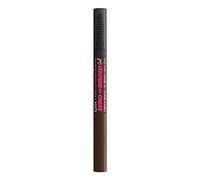 NYX Professional Makeup Longwear Vegan Tinted Liquid Eyebrow Gel, Natural Look Brow Mascara, Up to 2 Day Wear, Transfer-, Fade- and Smudge-Resistant, Zero to Brow, Shade: 07 Espresso