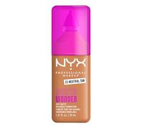 NYX Professional Makeup Make 'EM Wonder, 24H Soft Matte Foundation, Undetectable Finish, - Neutral Tan