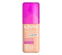 NYX Professional Makeup Make 'EM Wonder, Up to 24 Hour Soft Matte Foundation, Undetectable Finish, Waterproof, Sweat and Transfer Resistant, Shade: 07 Light Ivory