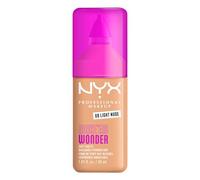 NYX Professional Makeup Make 'EM Wonder, 24H Soft Matte Foundation, Undetectable Finish, - Light Nude