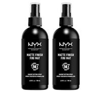 NYX Professional Makeup Makeup Matte Finish Maxi Size Light Formula No Transfer Anti-Smudge Resistant Long-Lasting 16h - 2 Bottles of 180 ml