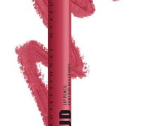 NYX Professional Makeup Matte Lip Liner, Transfer-, Fade- and Smudge-proof, Long-lasting, Line Loud, Transfer, Fade & Smudge Resistant, Shade: 12 On A Mission