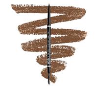 NYX Professional Makeup Micro Brow Pencil, Dual Ended With Mechanical Brow Pencil And Spoolie Brush, Vegan Formula, Shade: Ash Brown