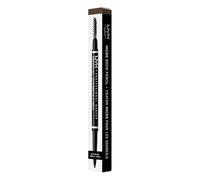 NYX Professional Makeup Micro Brow Pencil, Dual Ended With Mechanical Brow Pencil And Spoolie Brush, Vegan Formula, Shade: Ash Brown