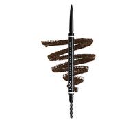 NYX Professional Makeup Micro Brow Pencil, Dual Ended with Mechanical Brow Pencil and Spoolie Brush, Vegan Formula, Shade: Espresso
