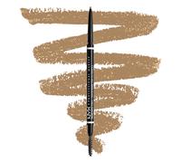 NYX Professional Makeup Micro Brow Pencil, Dual Ended With Mechanical Brow Pencil And Spoolie Brush, Vegan Formula, Shade: Blonde