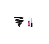 Nyx Professional Makeup Micro Brow Pencil, Shade Black & The Brow Glue Instant Brow Styler Clear Bundle