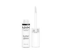 NYX PROFESSIONAL MAKEUP Non-Sticky, Butter Lip Gloss Clear, 54 Sugar Glass, Women Sugar Glass