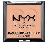 NYX Professional Makeup Poudre Matifiante Can't Stop Won't Stop Mattfying Powder, Fini Mat, Brightening Peach