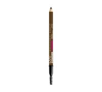 NYX Powder Louder Brow Pencil - 12HR Wear, Buildable Micro-Fibres - Soft Brown 1.4g