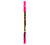 NYX Powder Louder Brow Pencil – Buildable, 12HR, Microfibres, Vegan – Black Cherry