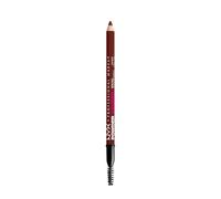 NYX Professional Makeup Powder Louder Brow Pencil, Buildable Shades, Up to 12 Hours of Wear, Transfer and Fade Resistant, With Thickening Micro-Fibres, Vegan Formula, Shade: Black Cherry