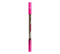NYX Professional Makeup Powder Louder Brow Pencil, Buildable Shades, Up to 12 Hours of Wear, Transfer and Fade Resistant, With Thickening Micro-Fibres, Vegan Formula, Shade: Taupe