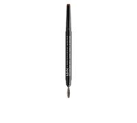NYX Professional Makeup Precision Brow Pencil, Dual Ended with Flat Tip Pencil and Spoolie Brush, Vegan Formula, Shade: Soft Brown