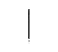 NYX Professional Makeup Precision Brow Pencil, Dual Ended with Flat Tip Pencil and Spoolie Brush, Vegan Formula, Shade: Black
