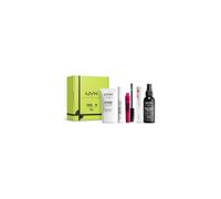 NYX Professional Makeup Set, Includes Pore Filler Primer, Control Freak Eyebrow Gel, On the Rise Mascara, Filler Instinct Plumping Lip Polish, Makeup