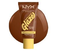 NYX Professional Makeup Buttermelt Glaze Soft Glow Skin Tint + SPF/FPS 30 Foundation (Various Shades) - Nutmeg