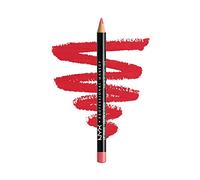 NYX Professional Makeup Slim Lip Pencil, Buttery Soft, Long-Wear Lip Liner, Creamy Precision Lip Liner for a Defined Pout, High-Shine Pairing, Shade: 817 Hot Red